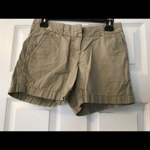 JCrew Khaki Shorts